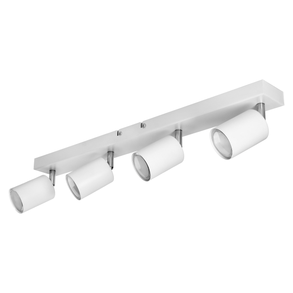 DOA wall and ceiling light, power max. 4x50W, GU10, IP20, white